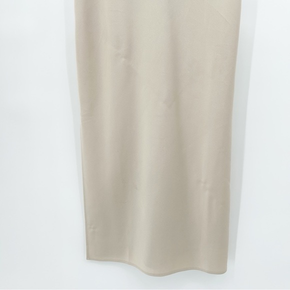 Anthropologie BHLDN Cali Satin Cowl-Neck Midi Dress Bridesmaids Dress - Picture 9 of 13